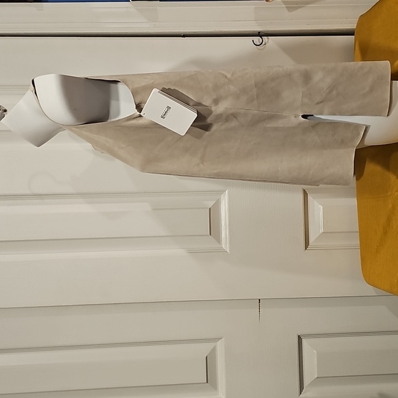 WOLFORD Light Beige Velour Tank Top sz XS NWT - Picture 6 of 8